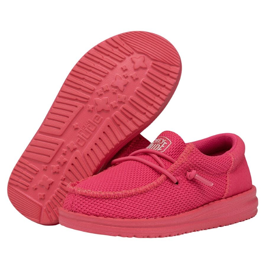 Wally Toddler Funk Mono – Electric Pink - Image 3