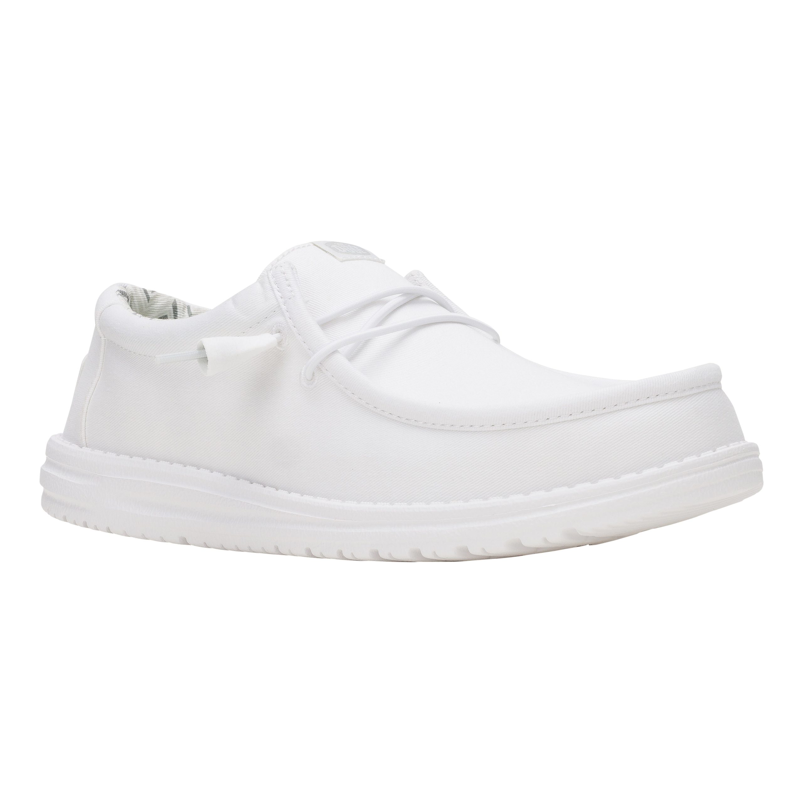Wally Stretch Canvas Wide – White/White - Image 7