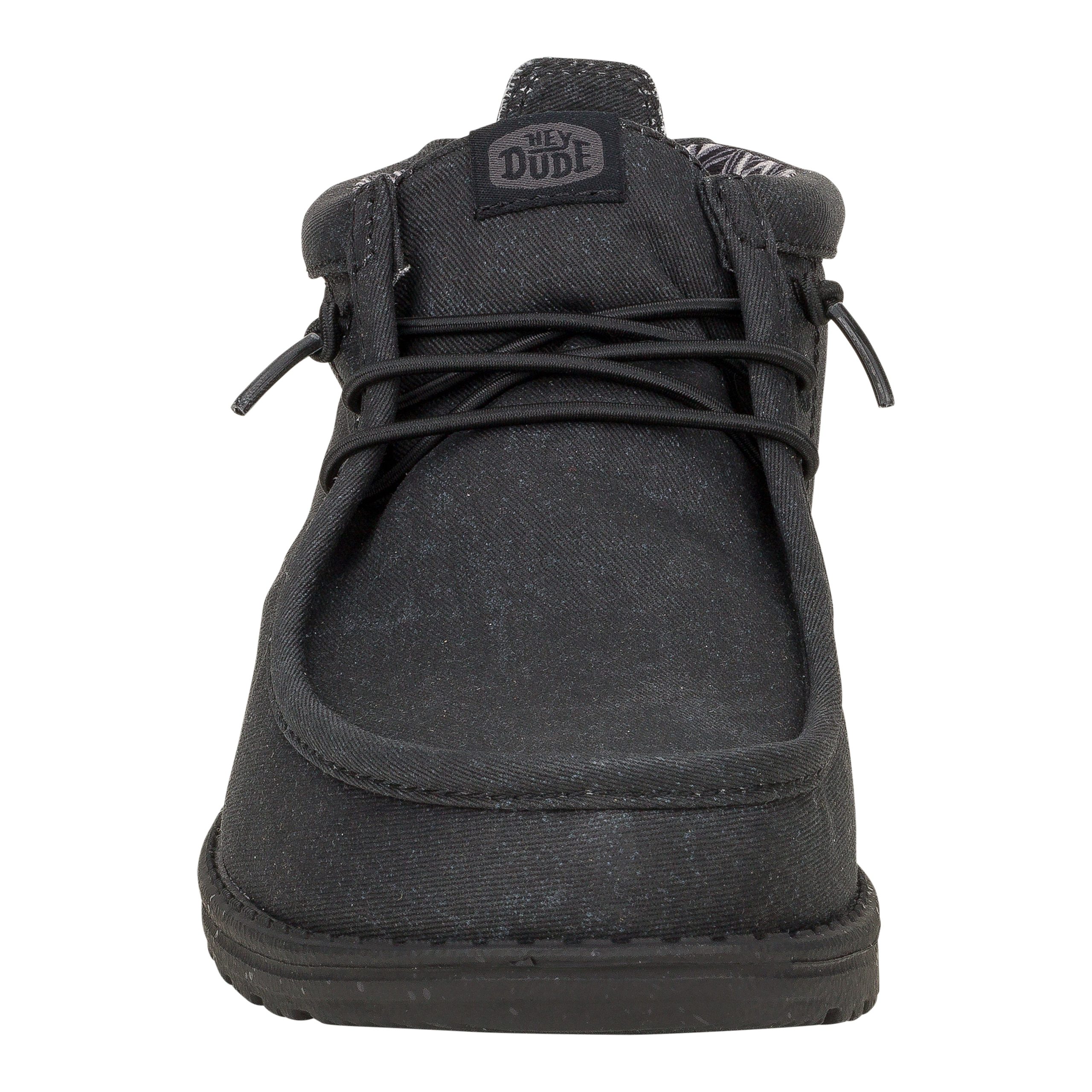 Wally Mid Stretch Canvas – Black/Black - Image 4