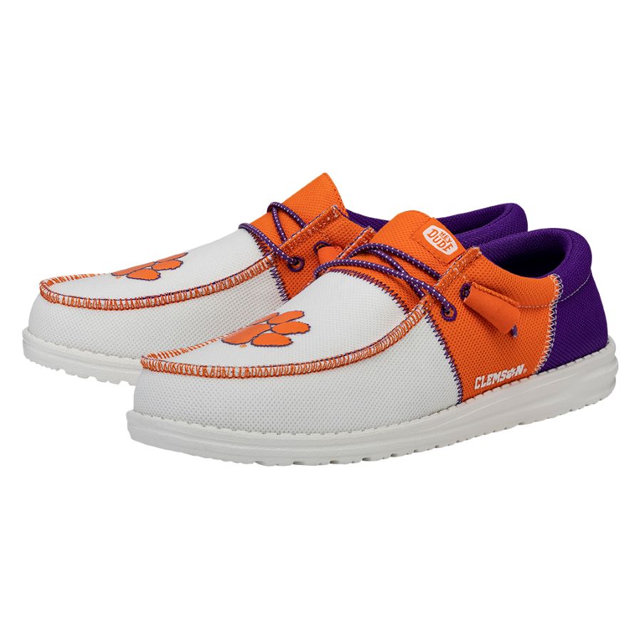 Men's Wally Tri Clemson – Clemson Orange/Purple - Image 3