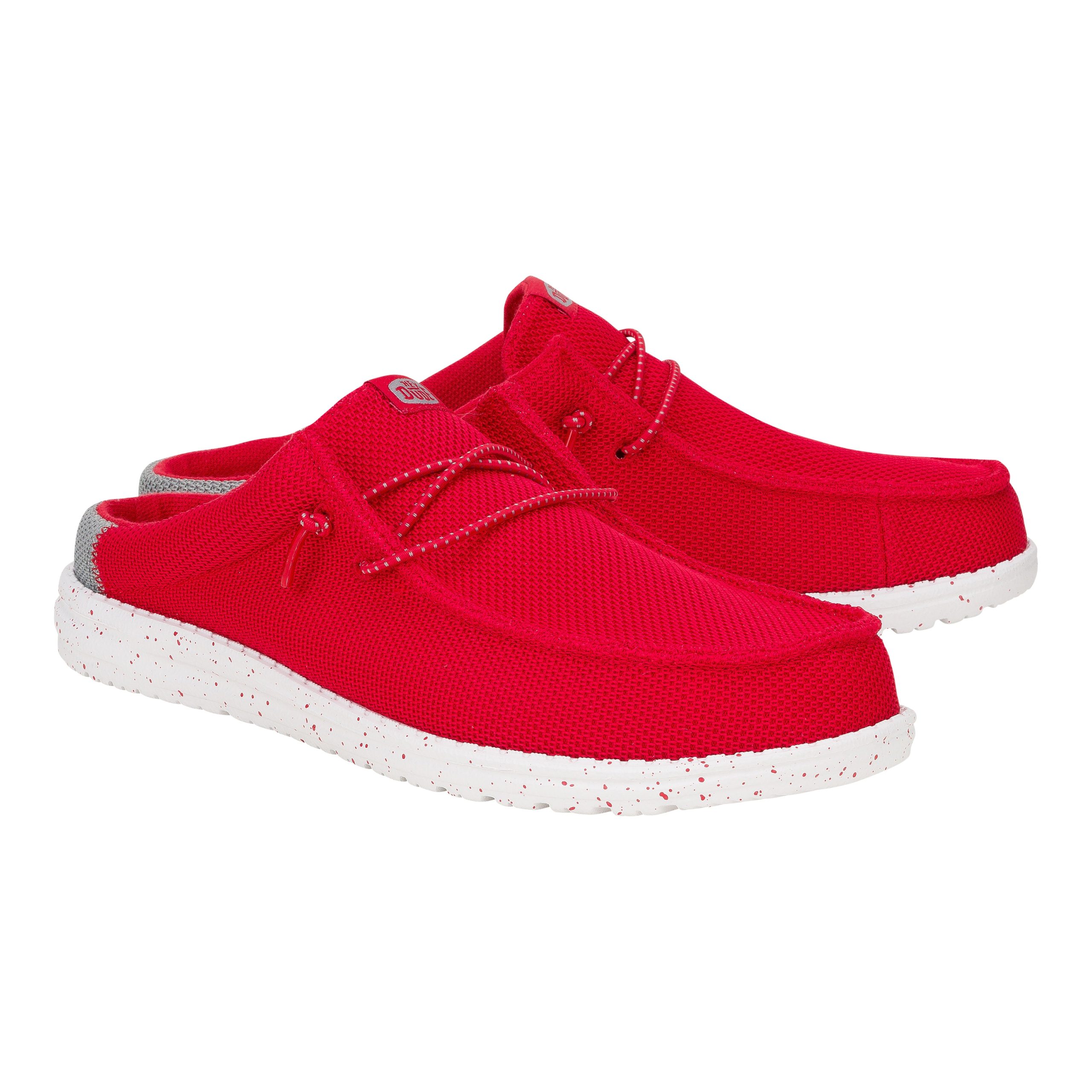 Wally Slip Varsity – Red/Grey - Image 2