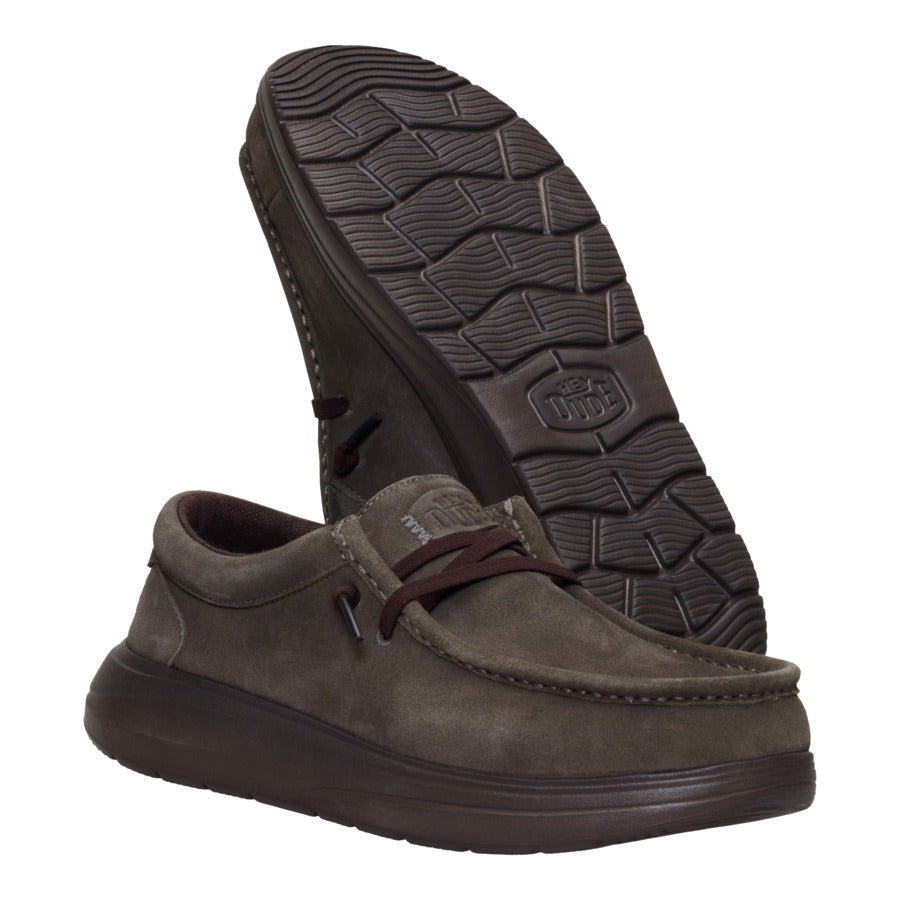 Wally Comf Suede – Major Brown/Mole Brown - Image 3