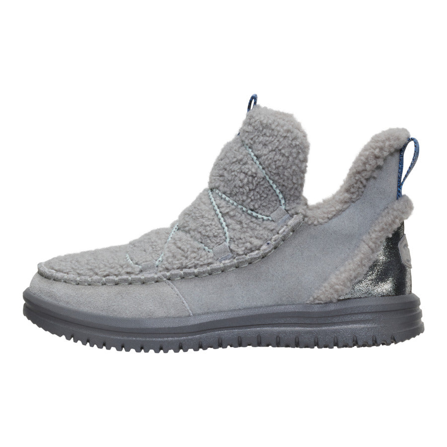 Camden Suede Cozy – Charcoal
