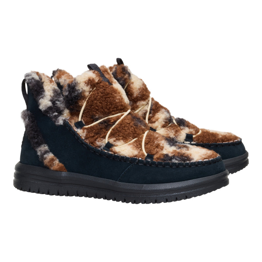 Camden Suede Cozy – Black Multi/Black - Image 2