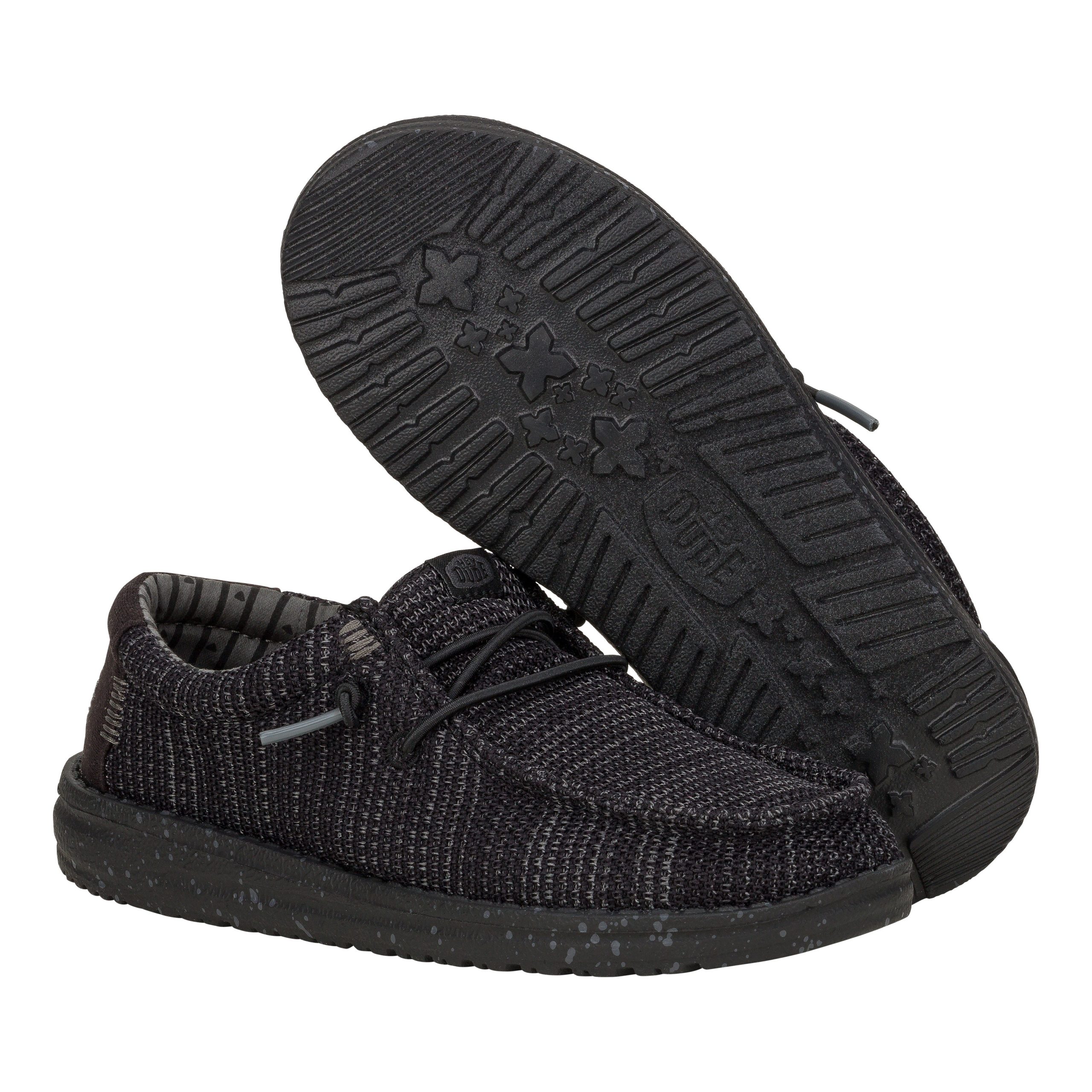 Wally Youth Stretch Mesh – Black/Black - Image 3