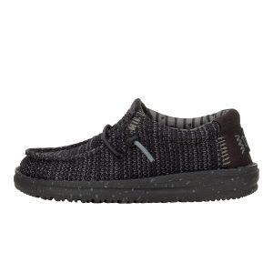 Wally Toddler Stretch Mesh – Black/Black