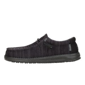 Wally Stretch Sox Wide – Black