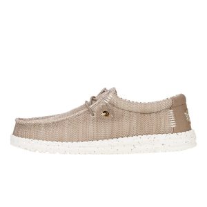 Wally Stretch Sox Wide – Tan
