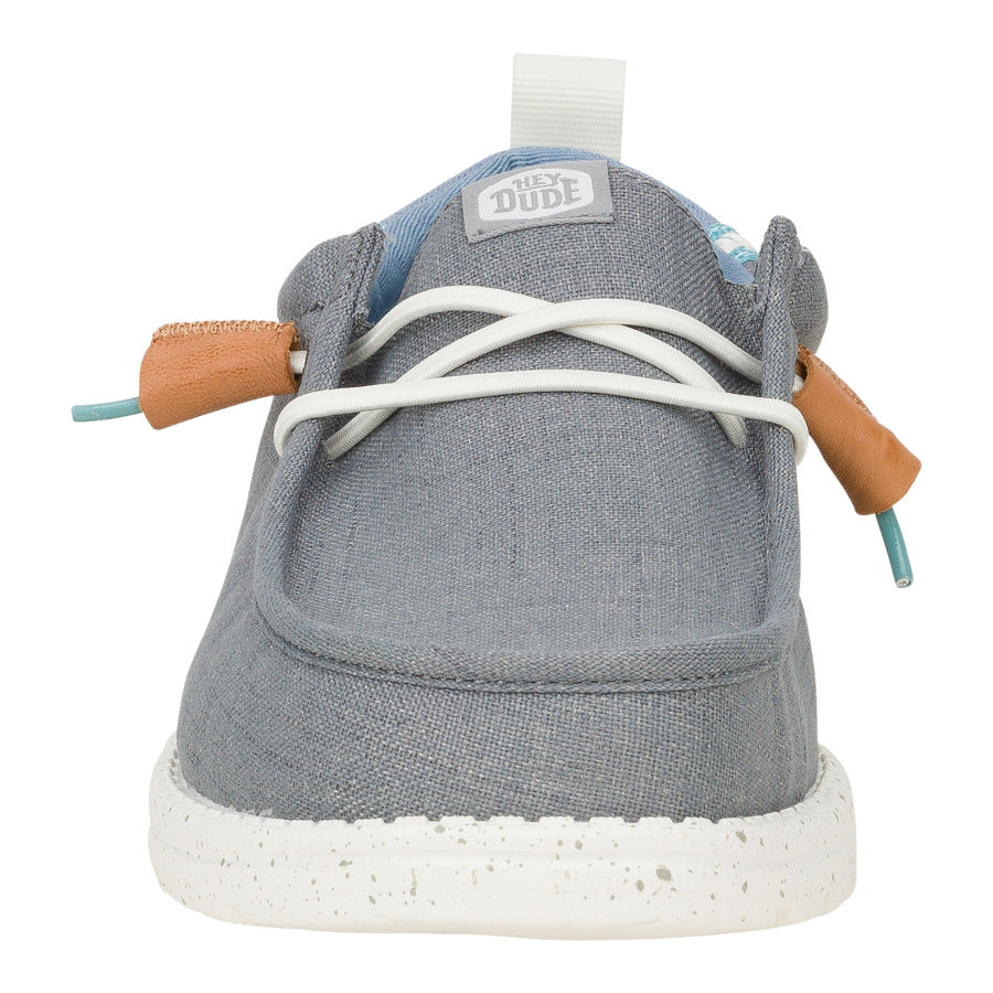 Wally Craft Linen – Monument Grey/Faded Denim - Image 4