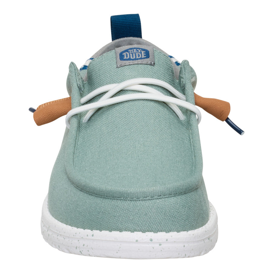 Wally Craft Linen – Iceberg Green/Moon Grey - Image 4