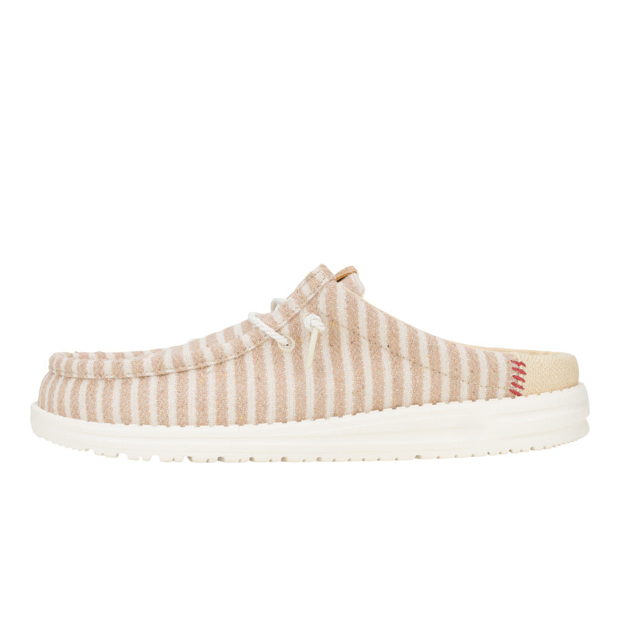 Wally Slip Resort – Tan/White