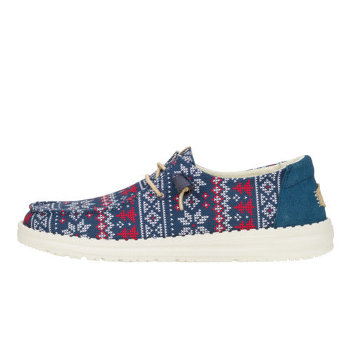 Wendy Winter Sweater – Navy/Multi
