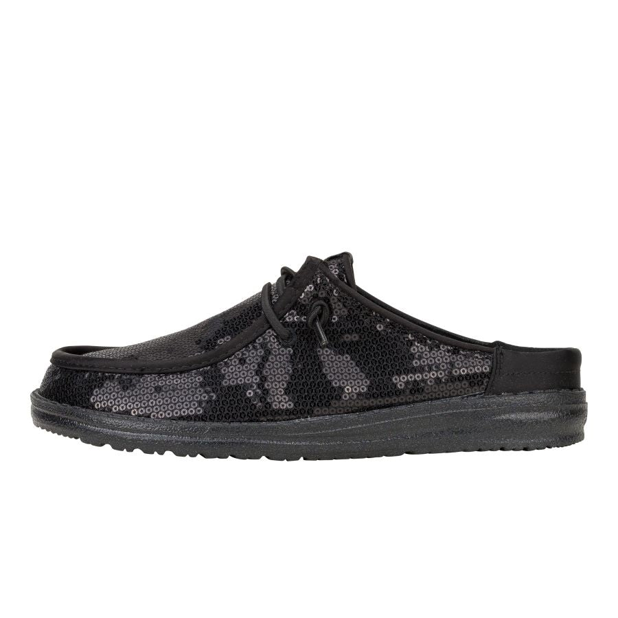 Wendy Slip Sequin – Black