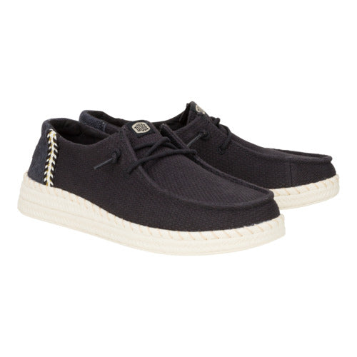 Wendy Espadrille Woven – Black - Image 3