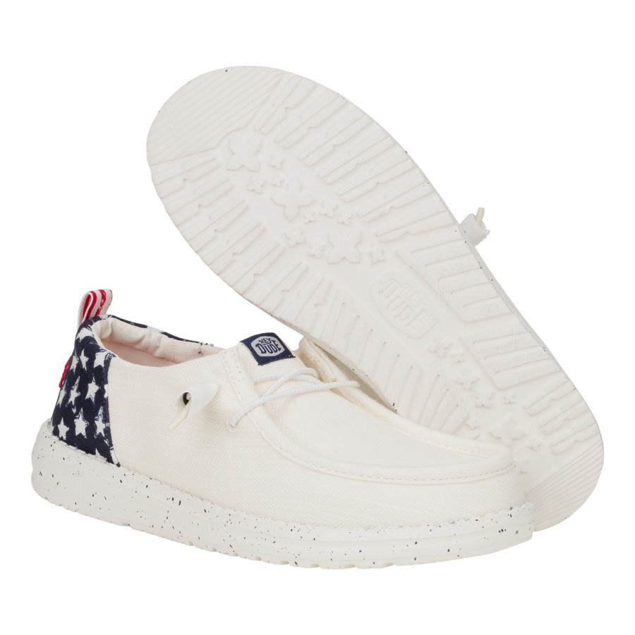 Wendy Funk Americana Stars – White/Navy Blazer - Image 3