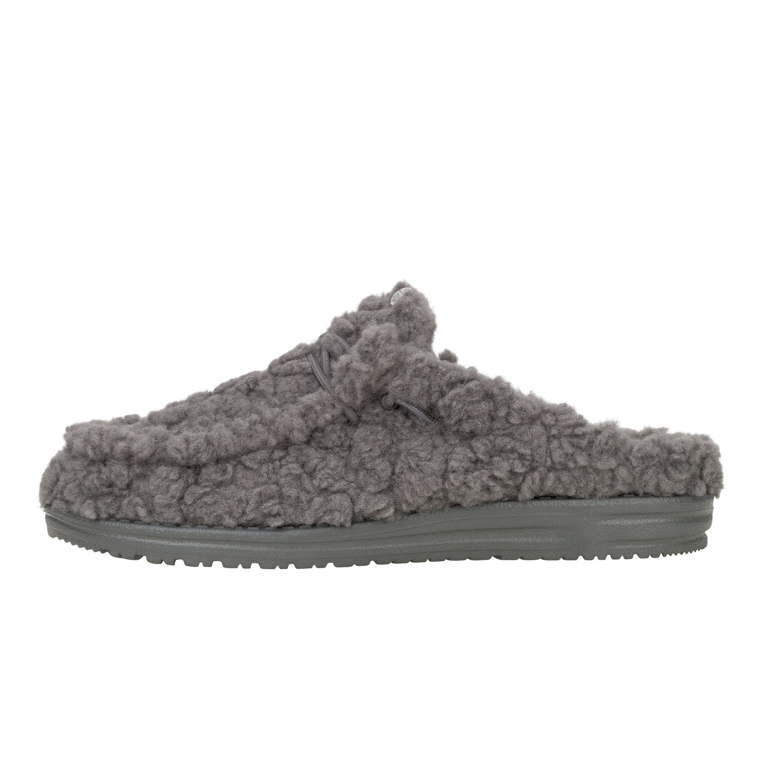 Wally Slipper – Cozy Granite Grey