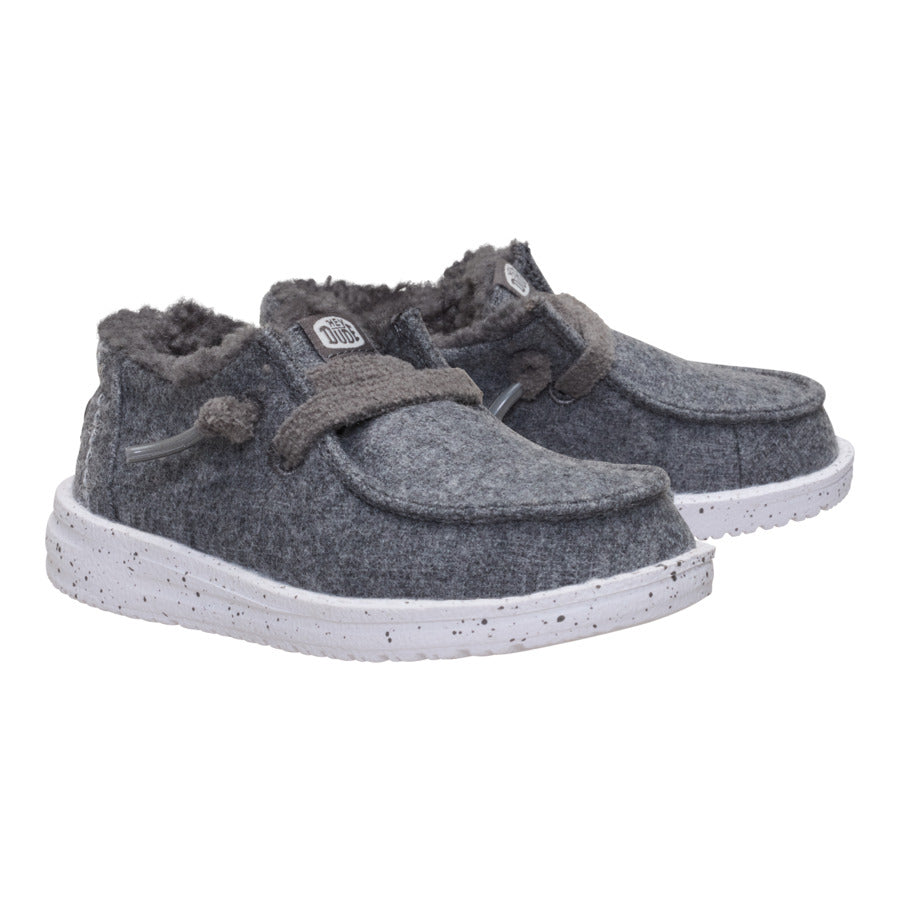 Wendy Toddler Wool Cozy – Charcoal - Image 2