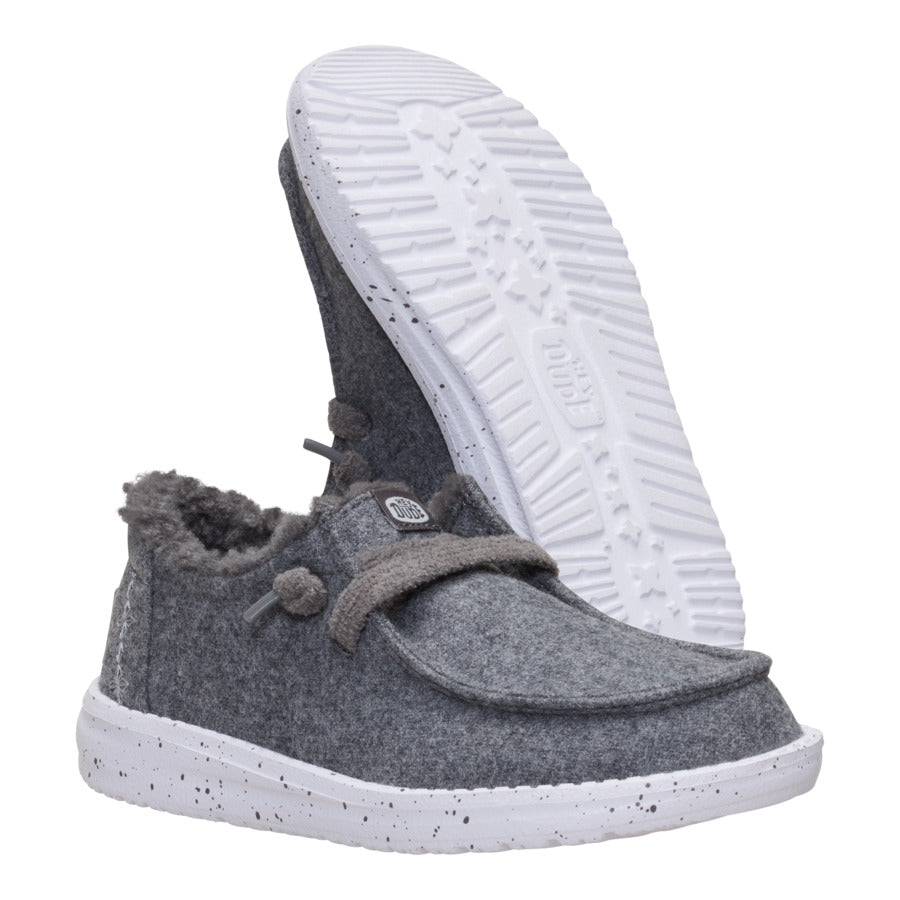 Wendy Youth Wool Cozy – Charcoal - Image 3