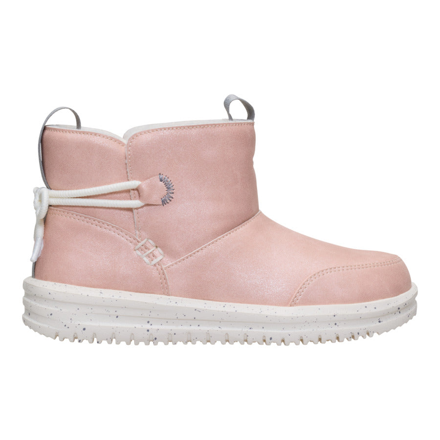 Camden Bow Boot Youth Cozy – Sparkle Pink - Image 8