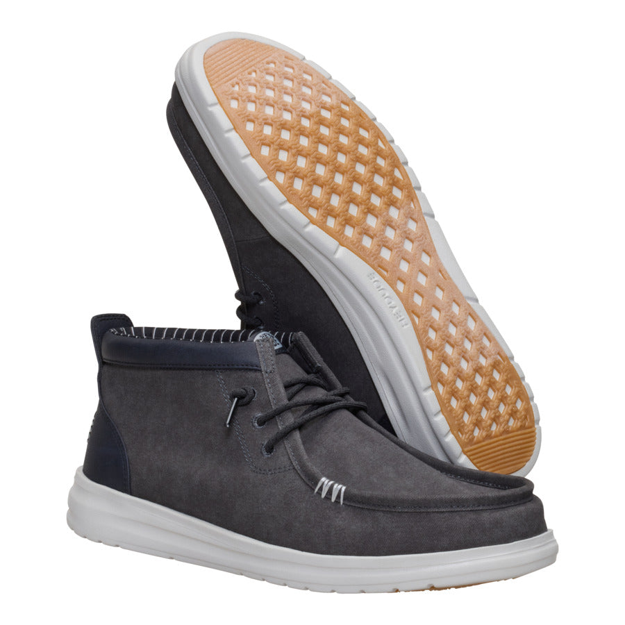 Wally Mid Gripr Vin Classic – Black Oyster/Black - Image 3