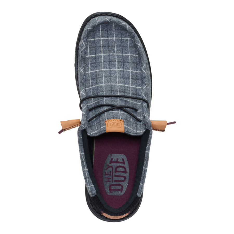 Wally Plaid Corduroy – Black/Multi - Image 6