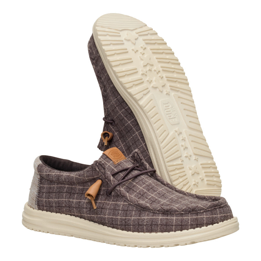 Wally Plaid Corduroy – Mole Brown/Multi - Image 3
