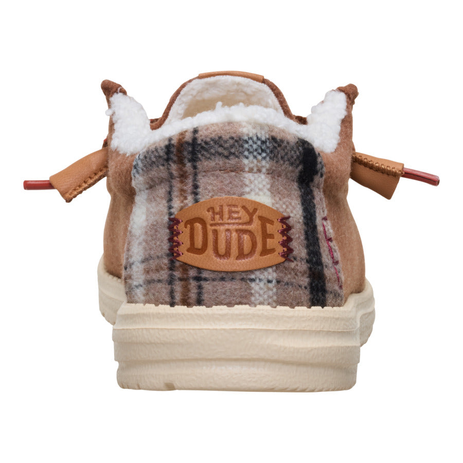 Wally Cozy Plaid – Downtown Brown/Multi - Image 5