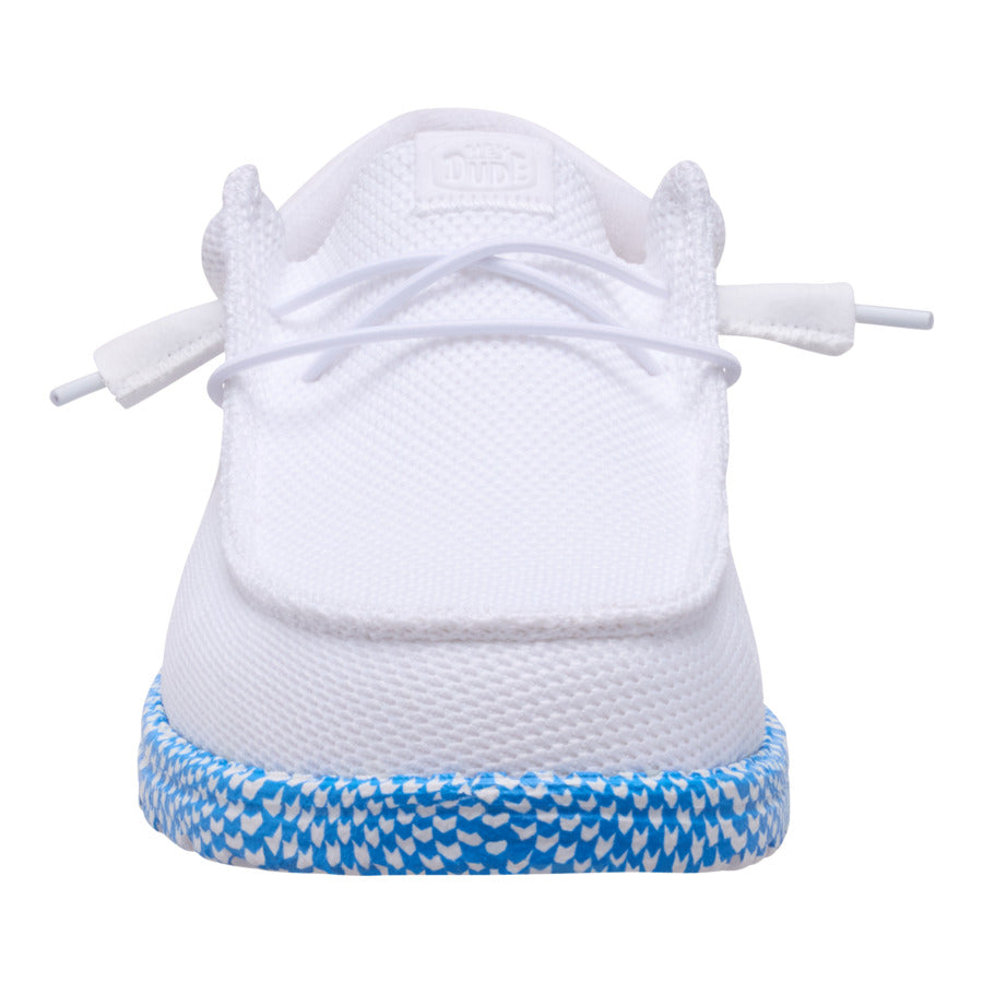 Wally Funk Warped Geo – White/Brilliant Blue - Image 4