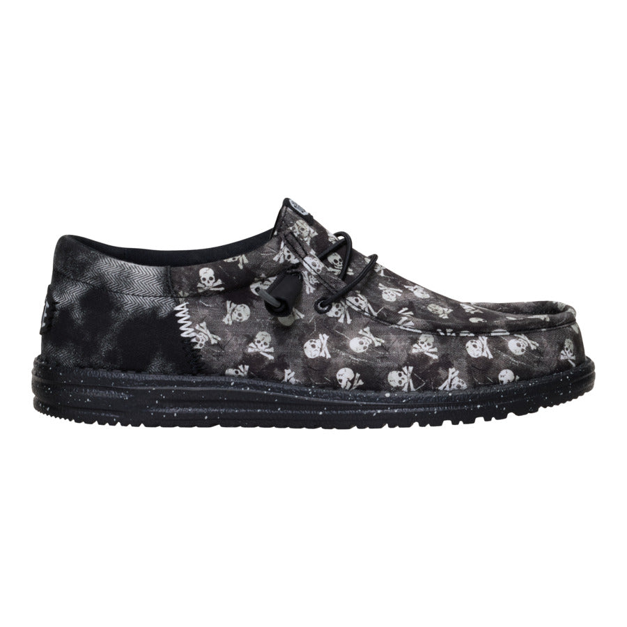 Wally Funk Skull Print – Black/Black Oyster - Image 8
