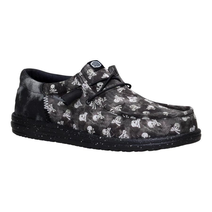 Wally Funk Skull Print – Black/Black Oyster - Image 7