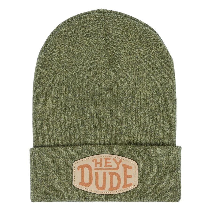 HEYDUDE Patch Beanie – Pine