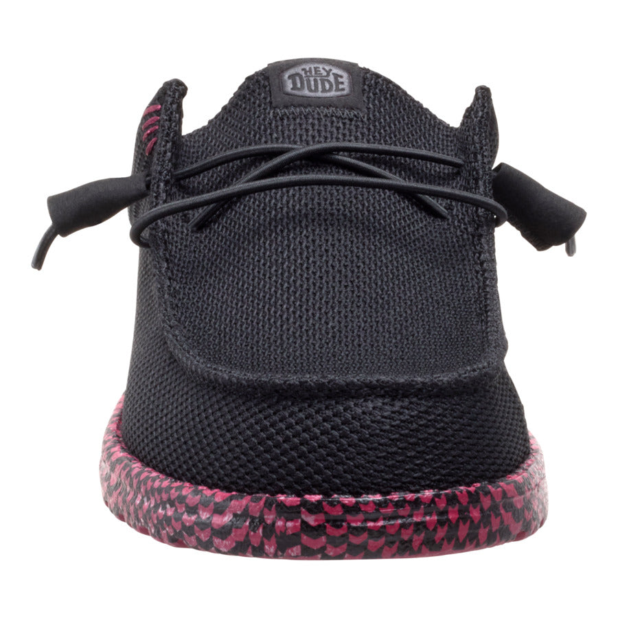 Wally Slip Warped Geo – Black/Fig Purple - Image 4
