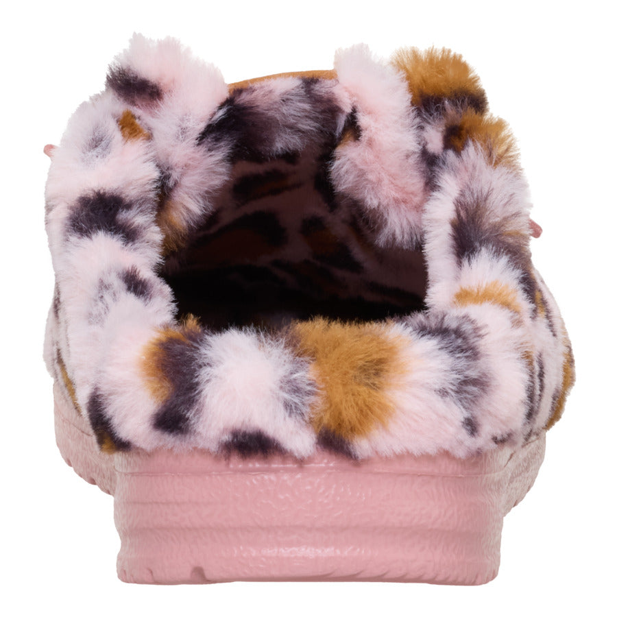 Wendy Slipper Leo Fur – Pink/Multi - Image 5
