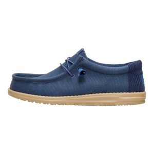 Wally Waxed Casual – Navy