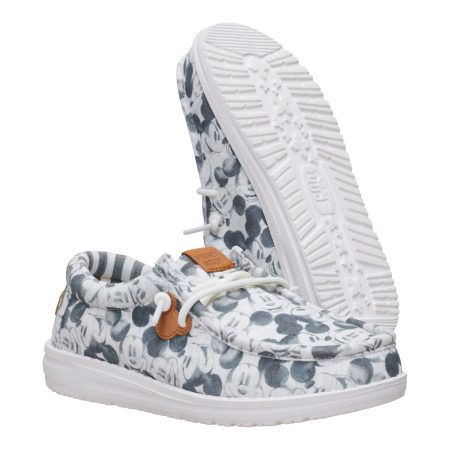 Disney Mickey Mouse Print Wally Youth – Grey/Multi - Image 3