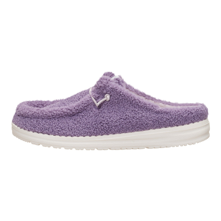Wendy Slip Sherpa – Purple Ash